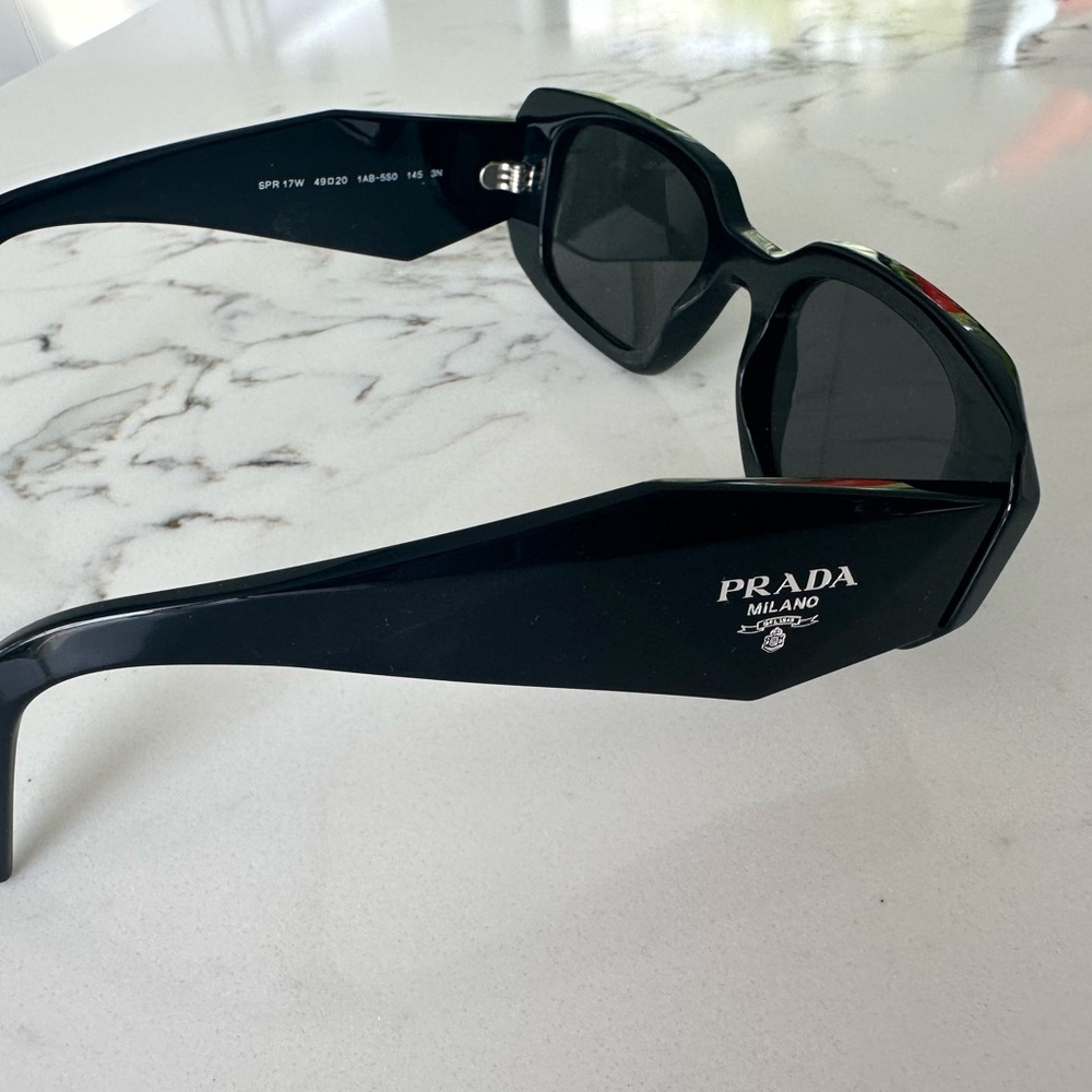 Prada Symbole Black Designer Sunglasses